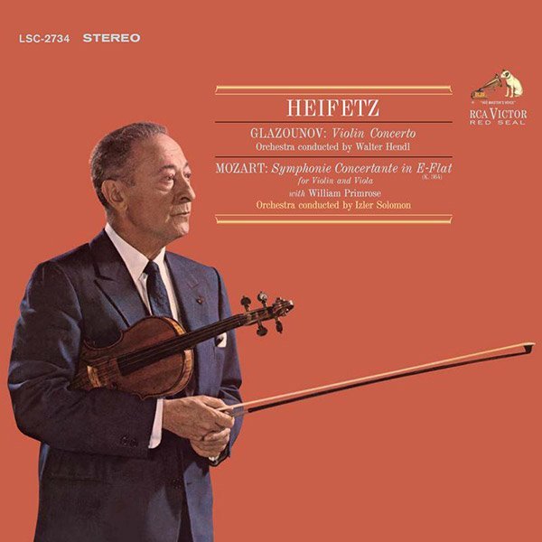 Glazounov: Violin Concerto / Mozart: Symphonie Concertante in E-Flat